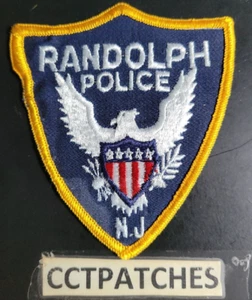 RANDOLPH, NEW JERSEY POLICE SHOULDER PATCH NJ - Picture 1 of 2