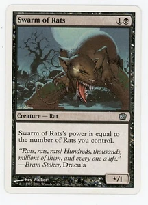 Swarm of Rats 8th Eighth Edition Core Set MTG Magic the Gathering - Bild 1 von 2