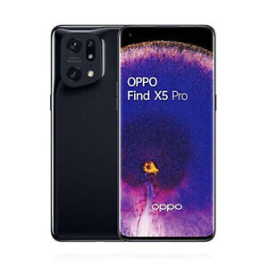 Smartphone Oppo Find X5 Pro 5G Android double SIM 12 Go 256 Go glacé noir neuf