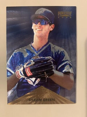 1996 Pinnacle SHAWN GREEN Starburst #33 of 100 Toronto Blue Jays - Image 1 of 2