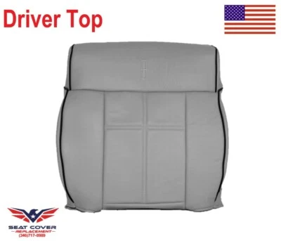 Cubierta de asiento trasero inclinada para conductor Lincoln Mark LT 2006 2007 2008 vinilo gris paloma Foto 1 de 4