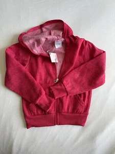 Coney Island Mädchen Fleece Kapuzenpullover rosa Farbe Gr. 7/8 neu mit Etikett. CX1 - Bild 1 von 9