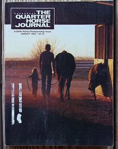 The Quarter Horse Journal Aug 1992 AJQHA Youth World Champion Issue / Lopin Circles - Bild 1 von 2
