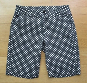 Pantaloncini da donna neri KAVU taglia 6 a pois - Foto 1 di 3