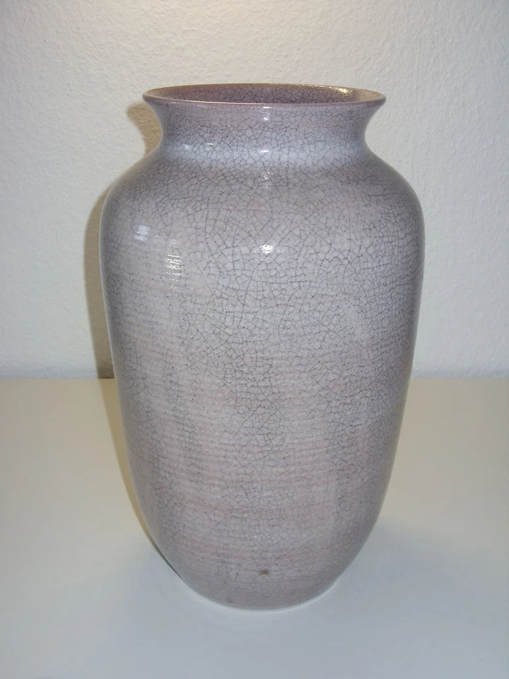 Schöne große Vase Keramik Bückeburg evtl. Pfaff Bodenvase Craquele - Bild 1 von 1