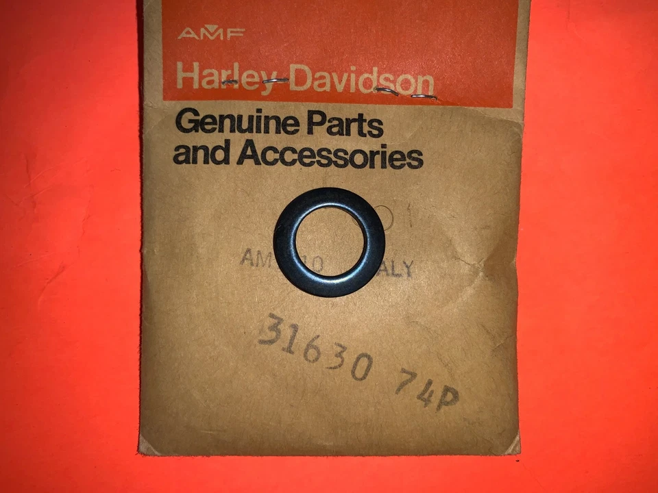 AERMACCHI HARLEY NOS # 31630-74P rotor nut spring WASHER 74-78 SX SS 175 250  - Image 1 of 1