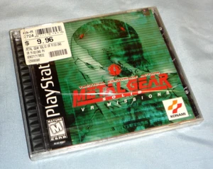 METAL GEAR Solid VR Missions Sony PlayStation 1 PS1 NOS BRAND NEW FACTORY SEALED - Picture 1 of 4