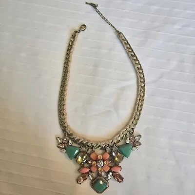 Collar Chloe + Isabel Coral y Turquesa  Foto 1 de 3