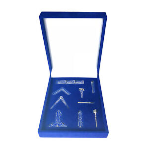 Masonic Freemasons Working Tools Set Miniature Gift Box size