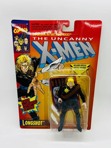 Toybiz Marvel The Uncanny X-Men Longshot Action Figure 1993 Cover