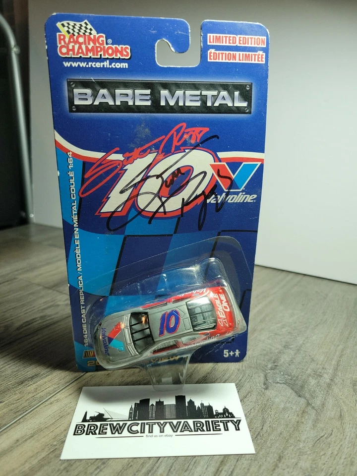 #10 Scott Riggs Valvoline 2004 Bare Metal Preview Racing Champions 1 64