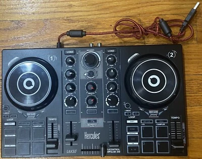 Hercules DJ Control Inpulse 200 DJ Controller Built-in Soundcard & IMA - Used - Image 1 of 4