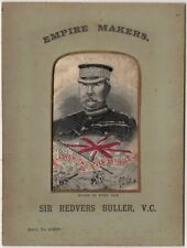 Boer War Military Sir Redvers Buller V.C. Empire Makers Woven Silk c.1901