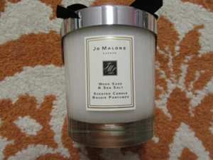 JO MALONE WOOD SAGE & SEA SALT SCENTED CANDLE, NEW-SEALED, 200G (2.5") - Picture 1 of 1