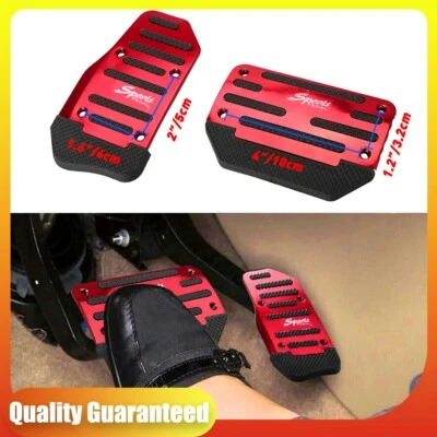 Universal 2x Antideslizante Gas Automático Pie Pedal Pastilla Cubierta Accesorios EAAL Foto 1 de 4