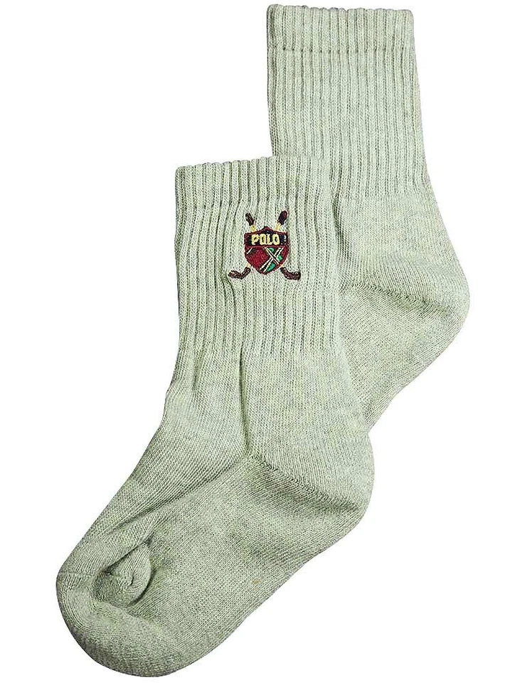 Ralph Lauren Big Boys Crew Sock with Golf Applique - Image 1 of 1