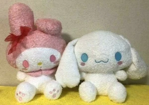 Cinnamor & My Melody Plush Doll Set of 2 SANRIO CHARCTERS Cotton Candy 36cm JP - Imagen 1 de 4