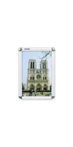 FRANKEN Bilderwechselrahmen 24 x 32,7 x 1,2 cm (B x H x T) DIN A4 Aluminium s... - Bild 1 von 1