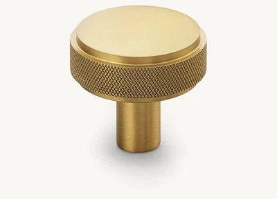 NUEVO Restauración Hardware LAMBETH PERILLA RIZADA 1.5” LG BRUÑIDO Latón CV Foto 1 de 4