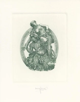 Exlibris  Konvolut Werner Pfeiler - Bild 1 von 4