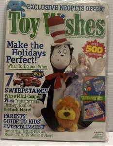 Toy Wishes Magazine Wydanie Wakacje 2003 nm + nieprzeczytany przewodnik rozrywkowy Nowy Rzadki - Zdjęcie 1 z 1