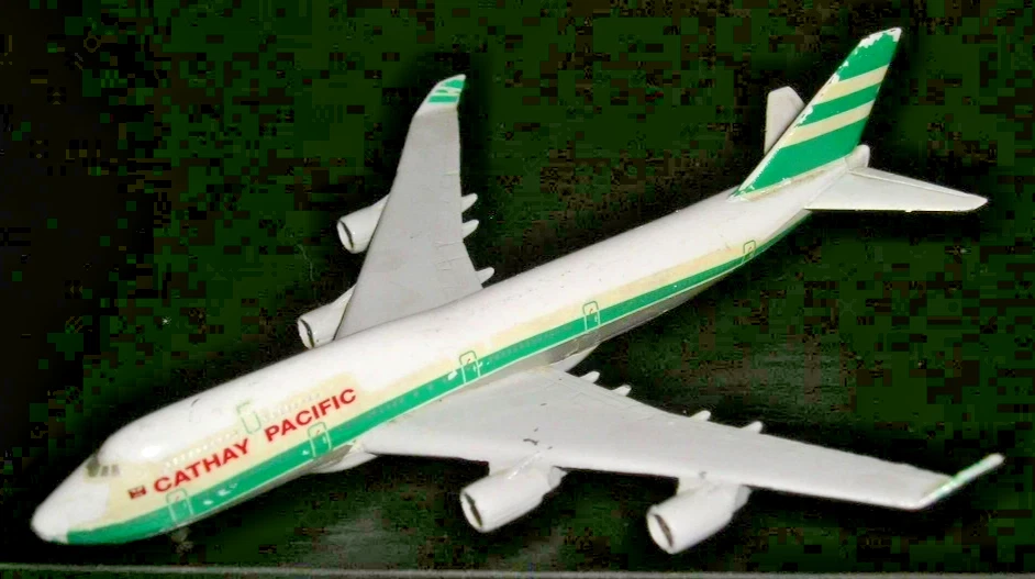 CATHAY PACIFIC .B747-400. Schabak #901/50 escala 1:600. Modelo Diecast .Sin Caja Foto 1 de 1