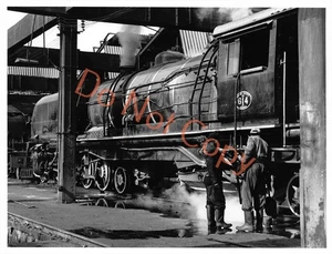 Fotografía de motor de tren ferroviario de mina de carbón de Zimbabue (455) 8,5”x6,5” - Imagen 1 de 3