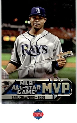 2017 Topps #ASM-19 Carl Crawford All-Star Game MVP - Image 1 of 2