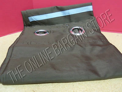 Pottery Barn West Elm Modern Strip Stripe Dupioni Silk Drapes Panels 48x84 ESP - Image 1 of 3