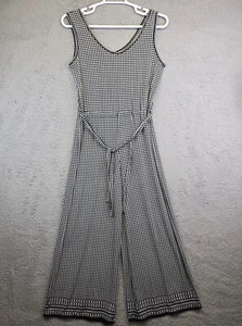Max Studio Jumpsuit Women’s S Sleeveless Wide Leg Flowy Boho Dark Academia - Picture 1 of 14