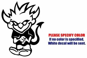Little Devil Graphic Die Cut decal sticker Car Truck Boat Window Wall Laptop 7" - Picture 1 of 3