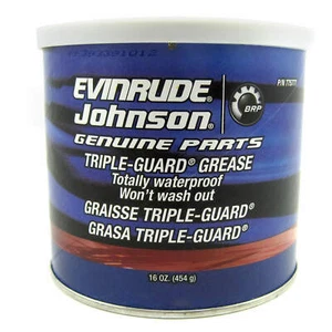 Evinrude Johnson 775777 OMC Triple Guard Grease 16 oz can 1lb Tub BRP - Picture 1 of 1
