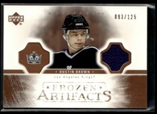2005-06 Upper Deck Artifacts Frozen Copper Dustin Brown 093/125 #FA-DU