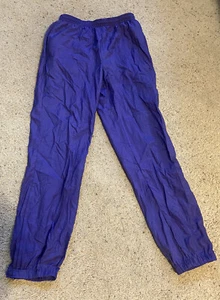Vintage Columbia Ski Pants Mens Medium Snow / Wind Pants Purple - Picture 1 of 11
