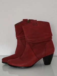 Tamaris Stiefel rot - ungefüttert - Gr. 38 - kaum getragen - Bild 1 von 4