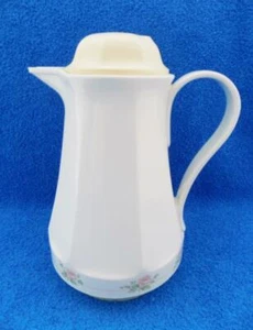 Thermos CHRISTA Pink Roses Thermal Carafe Model 430 Made in West Germany - Picture 1 of 7