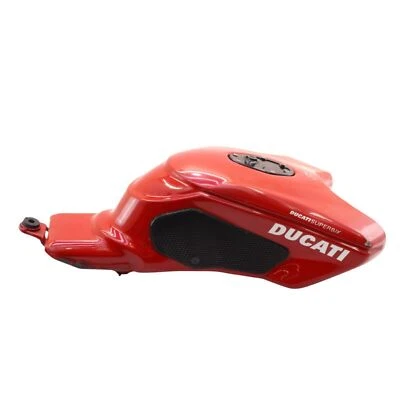 Ducati 749 999 2003-2006 tanque de gasolina rojo depósito de gasolina tapa de gasolina stock Foto 1 de 4