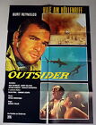 OUTSIDER / SHARK * BURT REYNOLDS; A. KENNEDY - A1-Filmposter -Ger 1-Sheet 70er