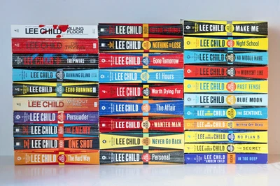Lee Child JACK REACHER Complete Series Lot of 30 (#1-30) Set Paperback PB Books Foto 1 de 4