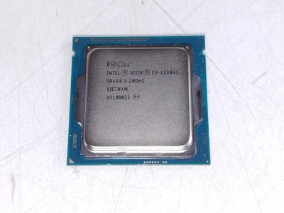 Procesador CPU de escritorio Intel Xeon E3-1220 v3 3,1 GHz LGA 1150 5 GT/s SR154 Foto 1 de 4