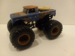 Hot Wheels Master Monster Jam Big Kahuna 1/64 - Gold Wheels - Picture 1 of 7