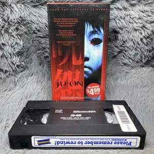 JU-ON Juon: The Grudge VHS Tape 2004 Paranormal Japanese Horror Movie Rare Film - Picture 1 of 8