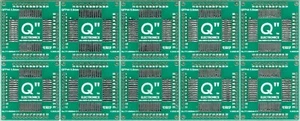 QFP44,LQFP44,MQFP44,TQFP44 0.80m auf 4xIDC1x11 (1.27mm Pinabst.) - 10 Stück [DE] - Picture 1 of 1