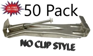 Soporte colgante de canaleta CLIPLESS 5" pulgadas incluye caja estilo tornillo K de 50 sin clip - Imagen 1 de 7