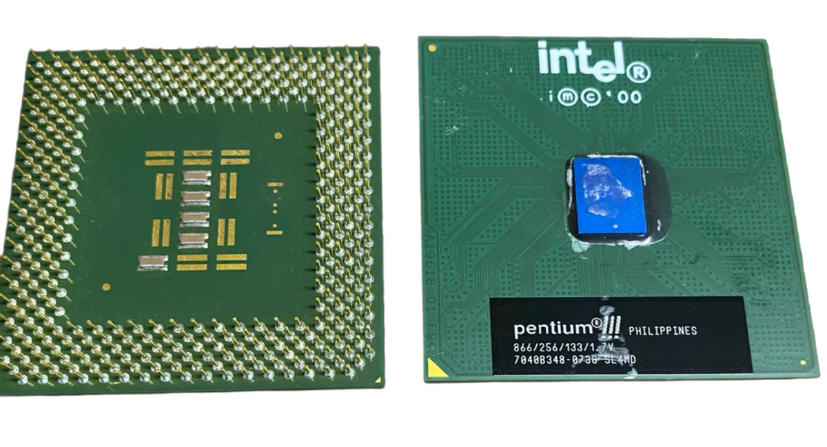 CPU Intel Pentium III 1GHz CPU Amazon.com: Intel Pentium III 1.0GHz 100MHz 256KB Socket 370 CPU