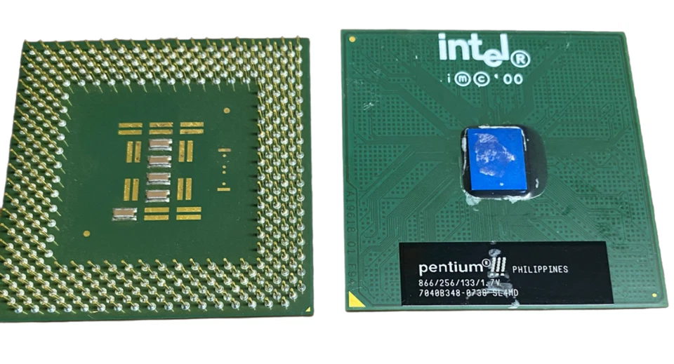 Procesador Intel Pentium III de escritorio de colección 866 MHz/256/133 PGA370 Foto 1 de 1