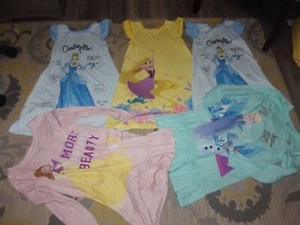 Disney Lot of Girl's Night Dresses Size 7/8 - Picture 1 of 5