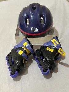 American Girl Doll Helmet And Rollerblades - Picture 1 of 6