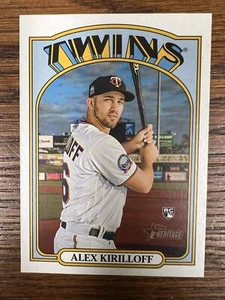2021 Topps Heritage #546d Alex Kirilloff Missing Stars - Picture 1 of 2