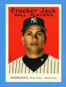 2004 Topps Cracker Jack #NNO Alex Rodríguez Yankees de Nueva York - Imagen 1 de 2